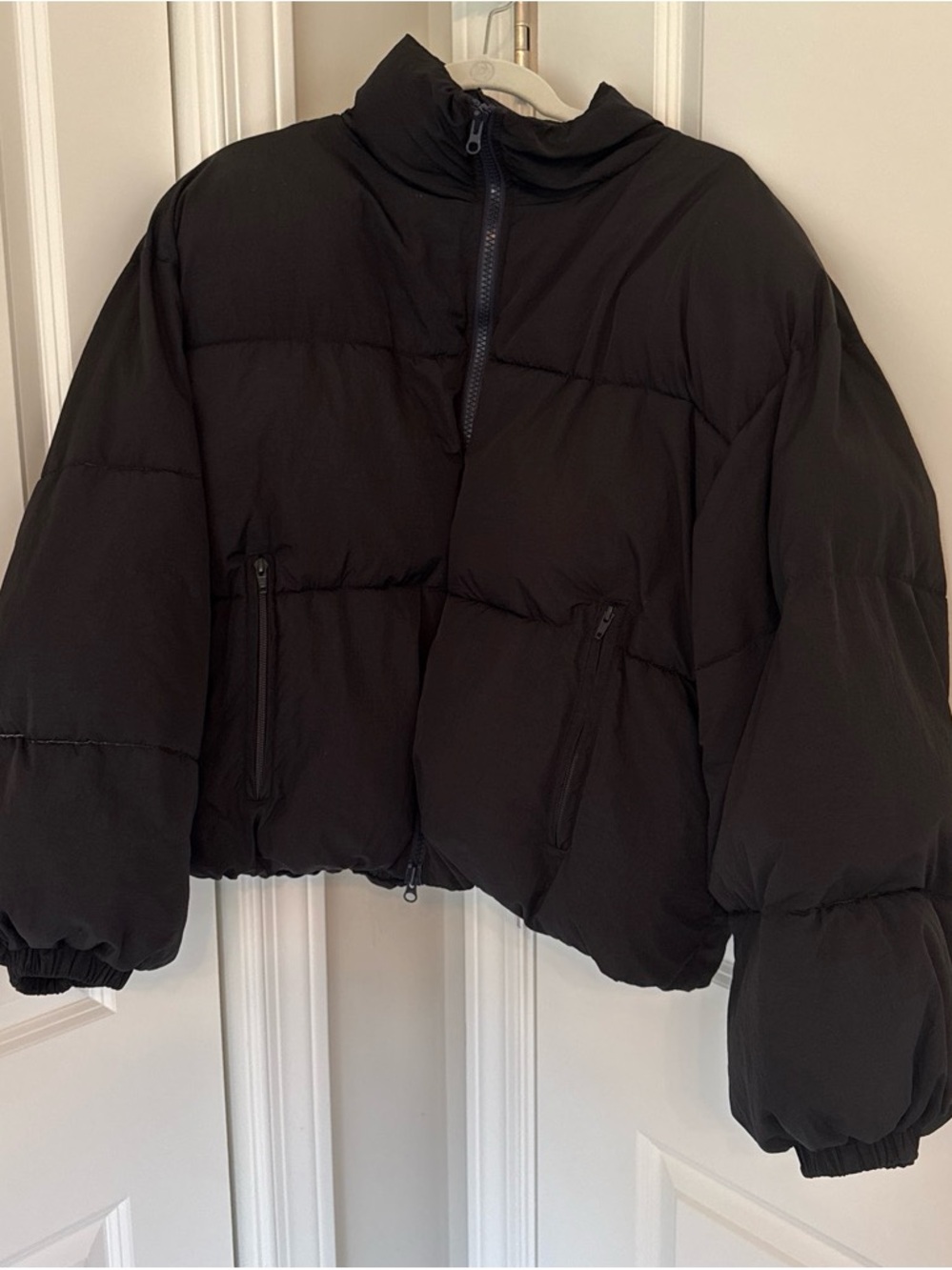 American Vintage Brand Ikino Puffer in Black (M/L), Excellent Condition